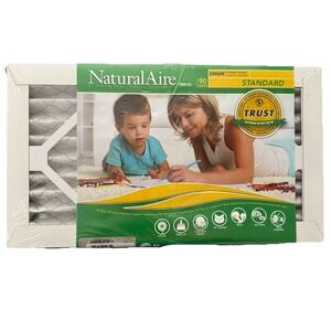 NaturalAire 8x14x1 Air Filter Standard MERV-8- 3 Pack USA Made